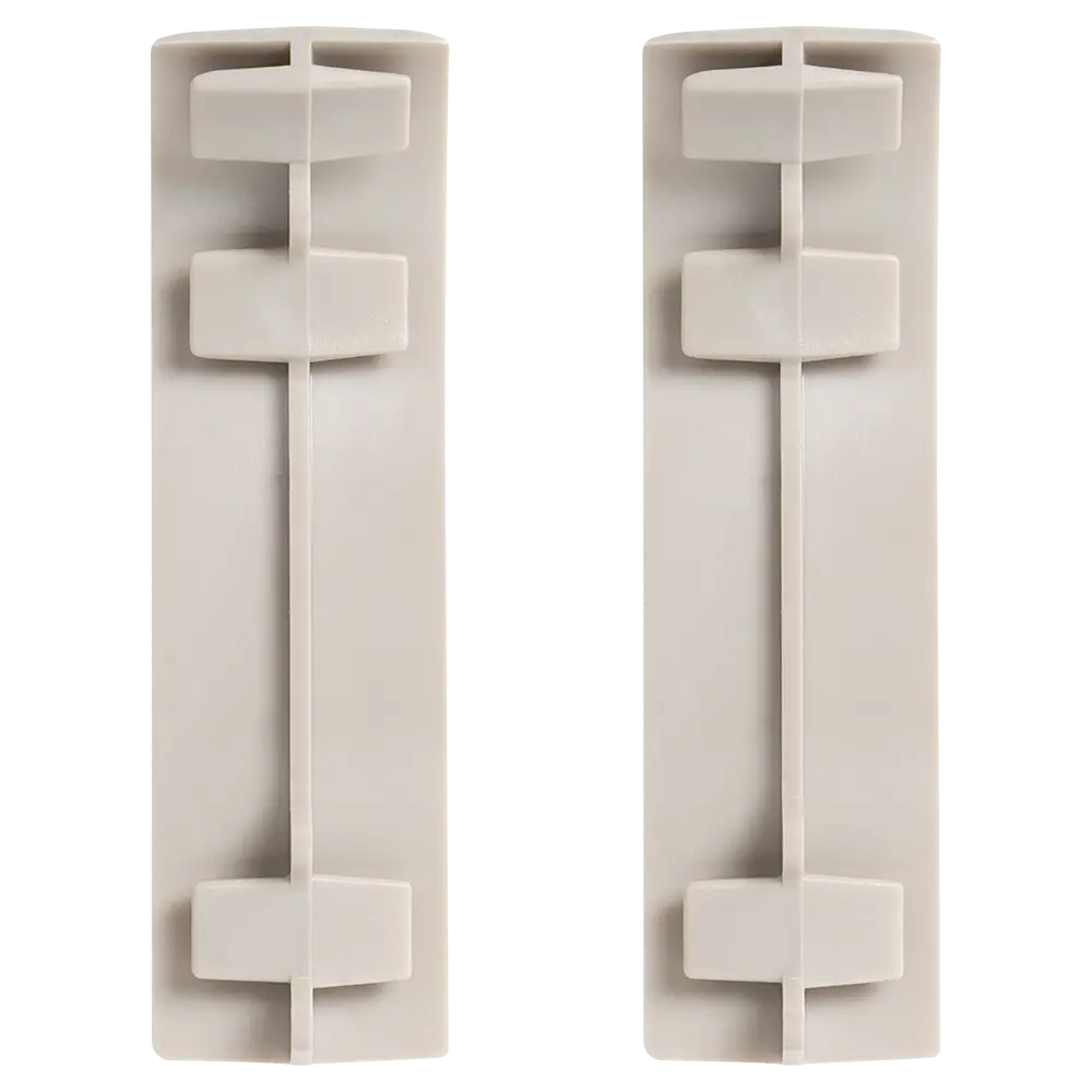 Соединитель для плинтуса Pro Дом 5.5 см ПВХ цвет кратос 2 шт Santreyd STLM-2211339 - Вид №1