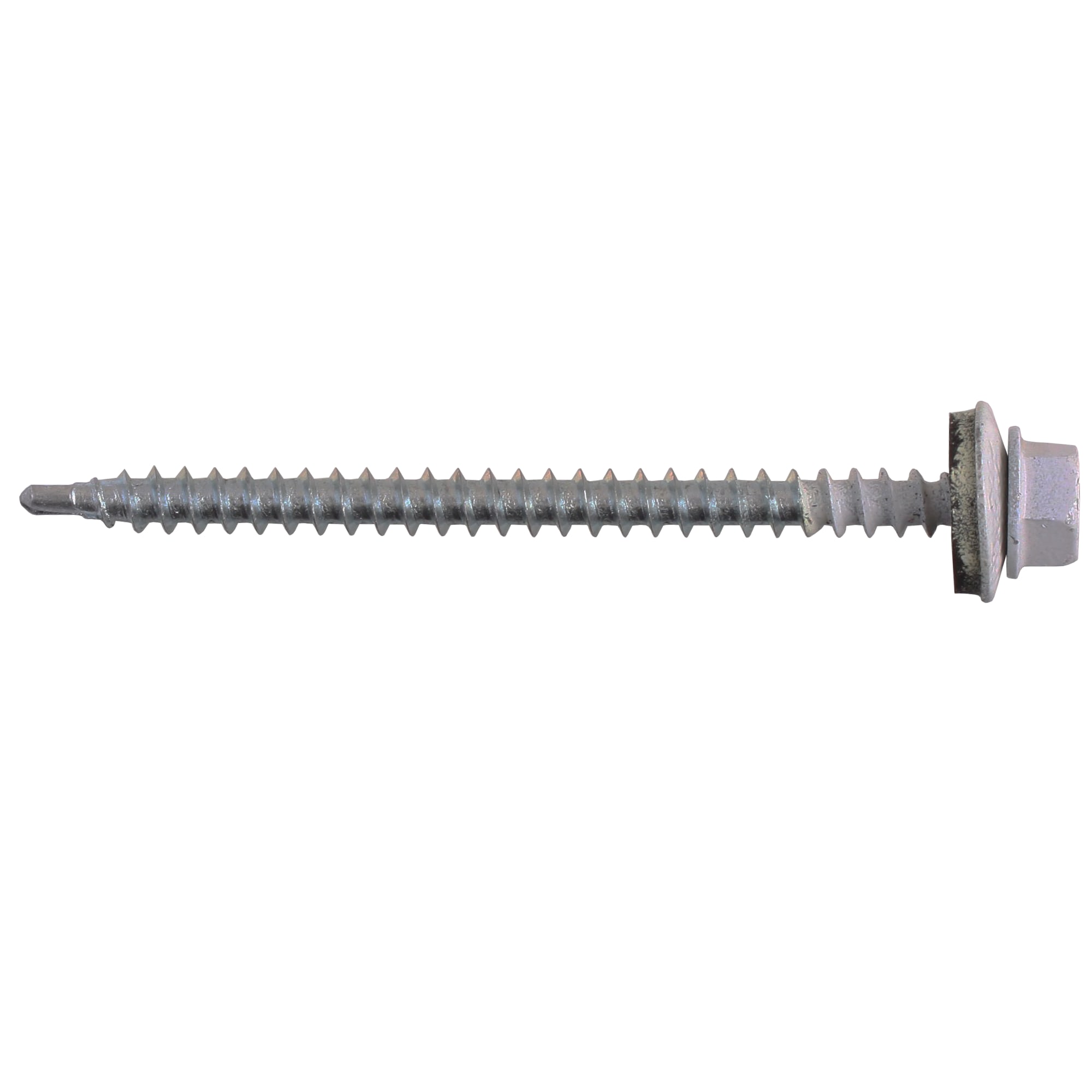 84229843 Саморез кровельный бур 4.8x51 мм серый NN ок. 154 шт./кг СТРОЙБАТ STLM-0047268  - Вид №3