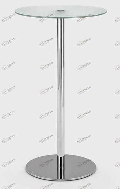 Viganò Круглый высокий стол из металла и стекла Apollo sun-id-1408928