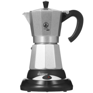 9014970 Гейзерная кофеварка Endever Costa-1010 серебристый