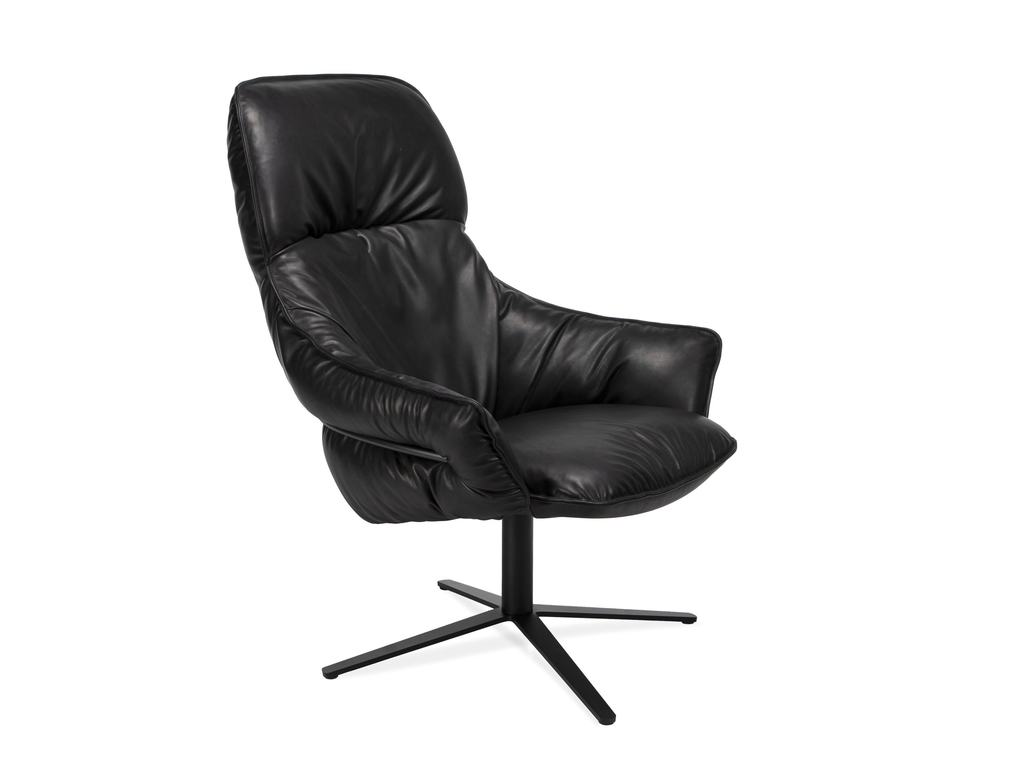 Кожаное вращающееся кресло Freifrau Marie ARCH-00078462