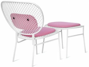 Nola Industrier Кресло из стали с порошковым покрытием Wimbledon