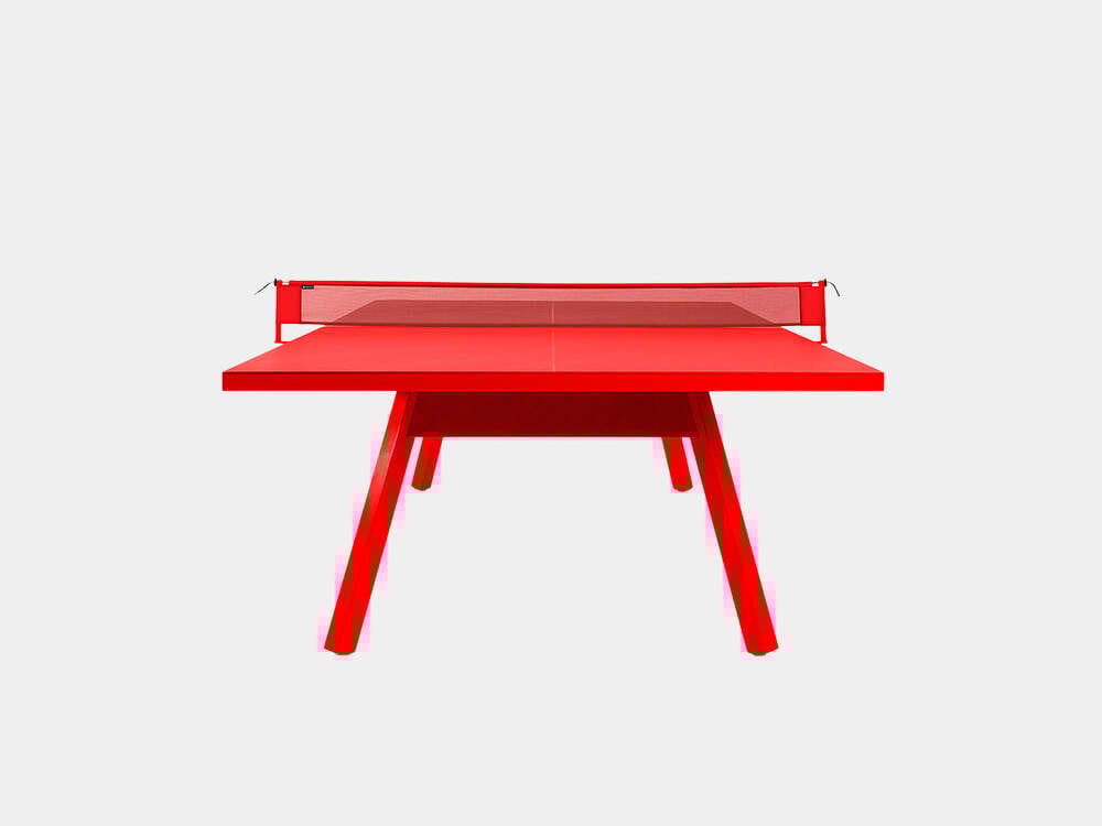 Одноцветный крытый прямоугольный стол для пинг-понга RS Barcelona YOU AND ME ARCH-00086608 - Вид №138
