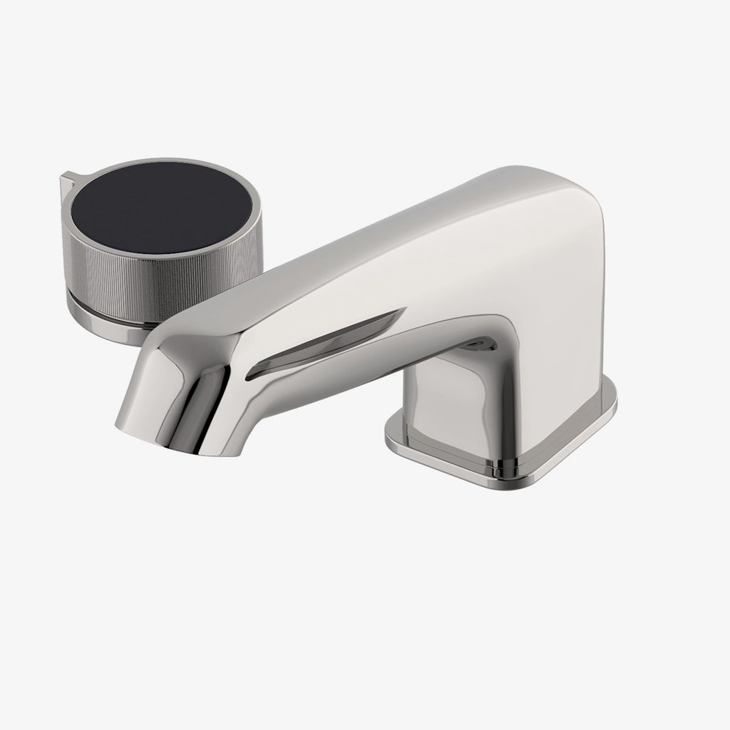 BLS14D Смеситель для унитаза серии Bond Union с ручками-ручками с эмалированными гильошированными линиями Waterworks - Вид №1