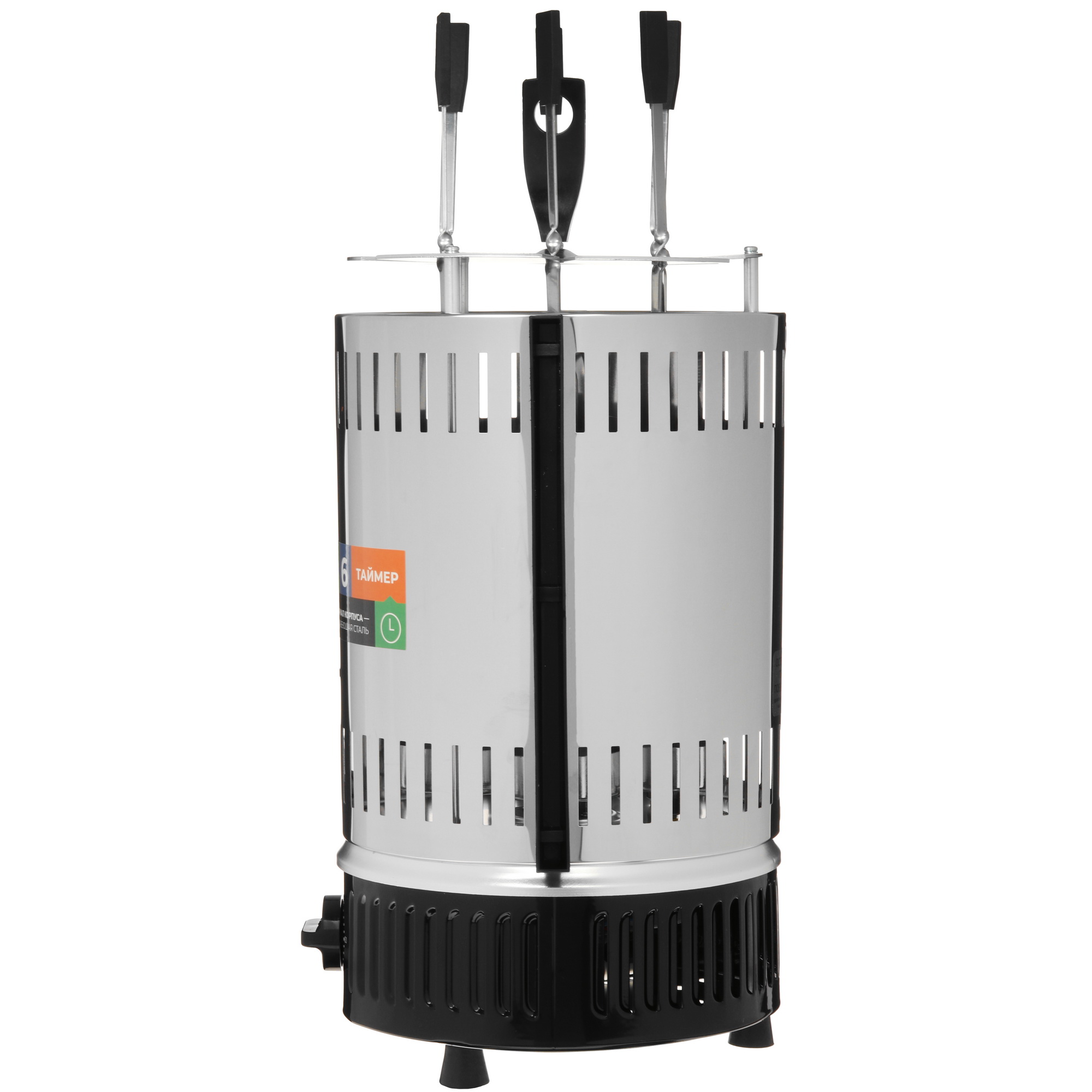 9135783 Электрошашлычница DEXP DKM-106B черный STDN-0099929 - Вид №2