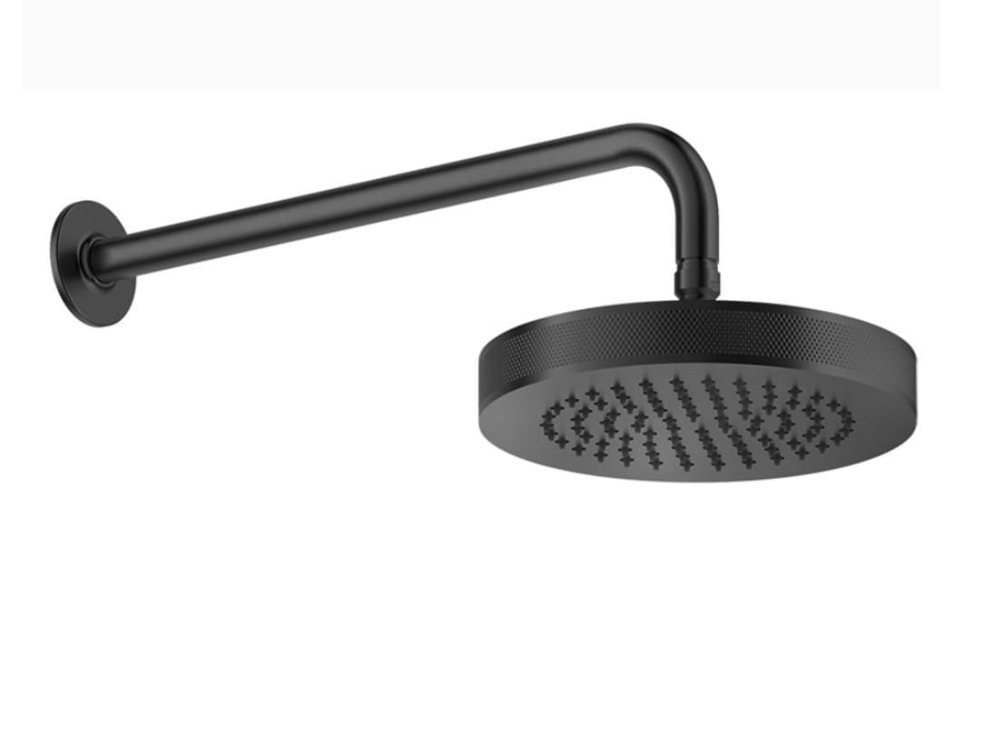 Латунная круглая настенная душевая головка с кронштейном Gessi гравированный ARCH-00088744