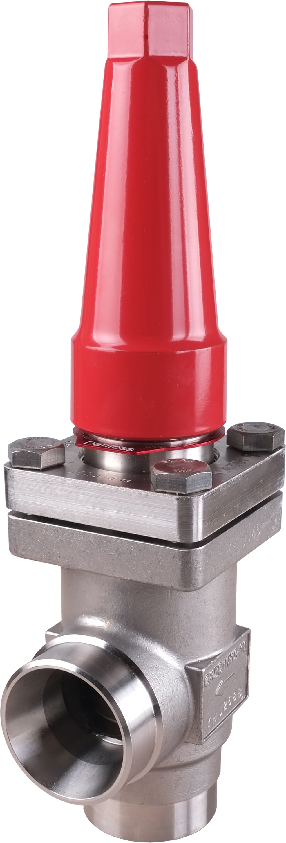 Danfoss SVA-S SS — запорные клапаны со стандартным штоком из нержавеющей стали SVA-S SS 40 D STR H-WHEEL Запорный клап 148B5648  - Вид №13