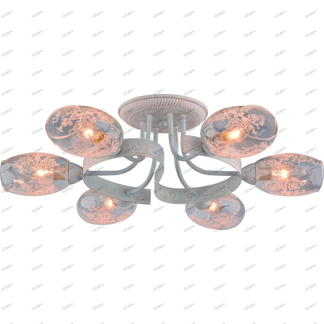 Потолочная люстра Arte Lamp Bettina A1296PL-6WG ARTE LAMP BETTINA 059028 Серый 
