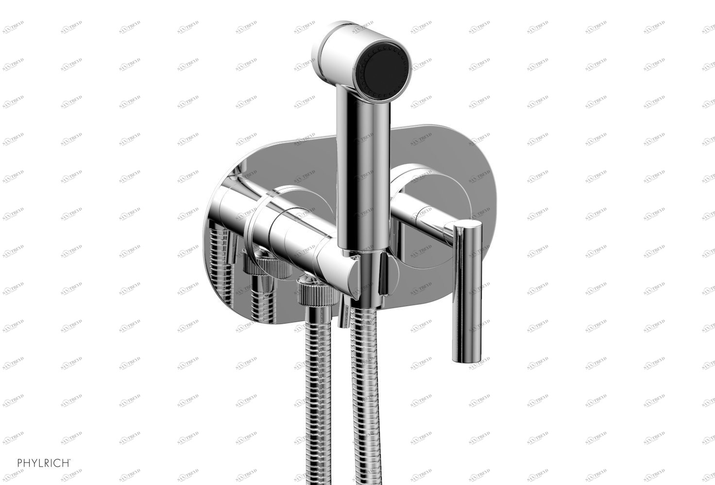 Смеситель для биде TRANSITION Phylrich  120-65-026 Хромированный