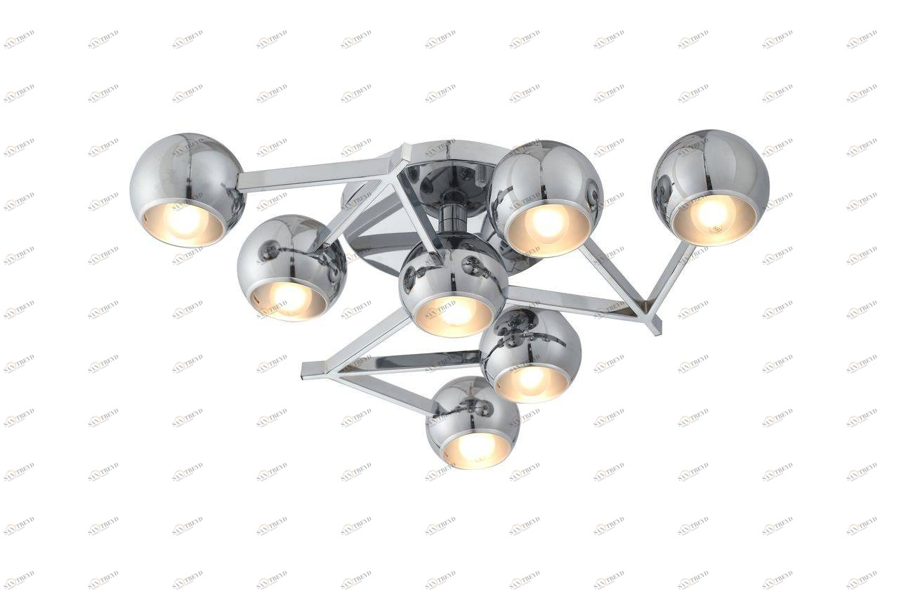 Потолочная люстра ST Luce Rottura SL853.102.07 ST LUCE ДИЗАЙНЕРСКИЕ, ROTTURA CHROME 058930 Хром 