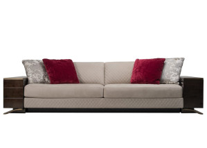 Угловой диван из ткани