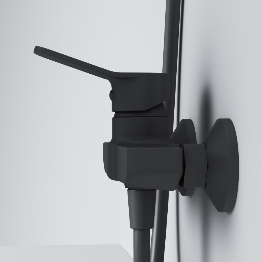 F85A20022 смеситель для душа черный шт. AM.PM X-Joy  - Вид №4