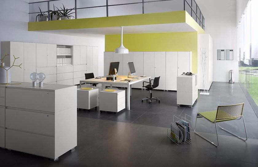 Dieffebi Офисный ящик из металла на колесиках Personal storage 9n1_0612r - Вид №4