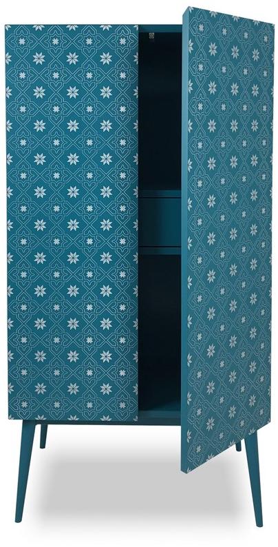 Barba design Буфет из лакированной древесины с распашными дверцами Tiles sun-id-1503514 - Вид №1