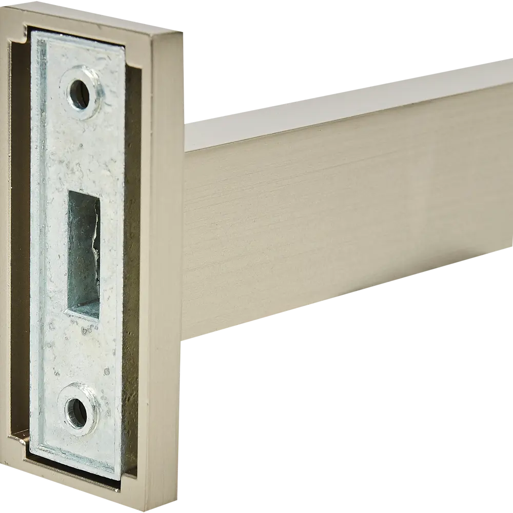 Держатель однорядный Хайтек алюминий цвет сатин 14.65 см ARTTEX STLM-2199756 - Вид №1