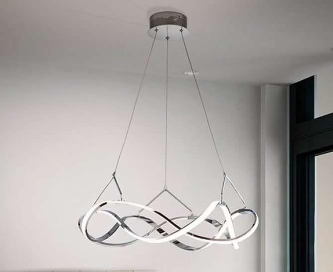 083695 Подвесной светильник 53Ø хром Schuller Molly - Вид №1