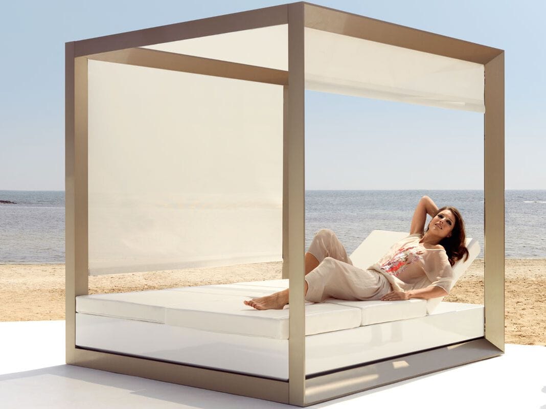 Алюминиевая кровать с балдахином Vondom ARCH-00124663 - Вид №4