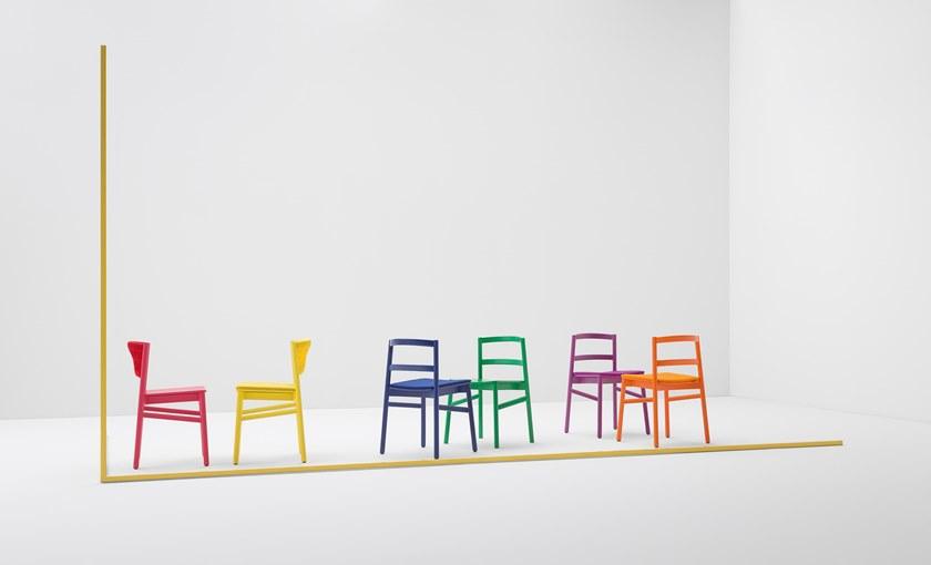 Billiani Стул из бука Load 641 - Вид №1