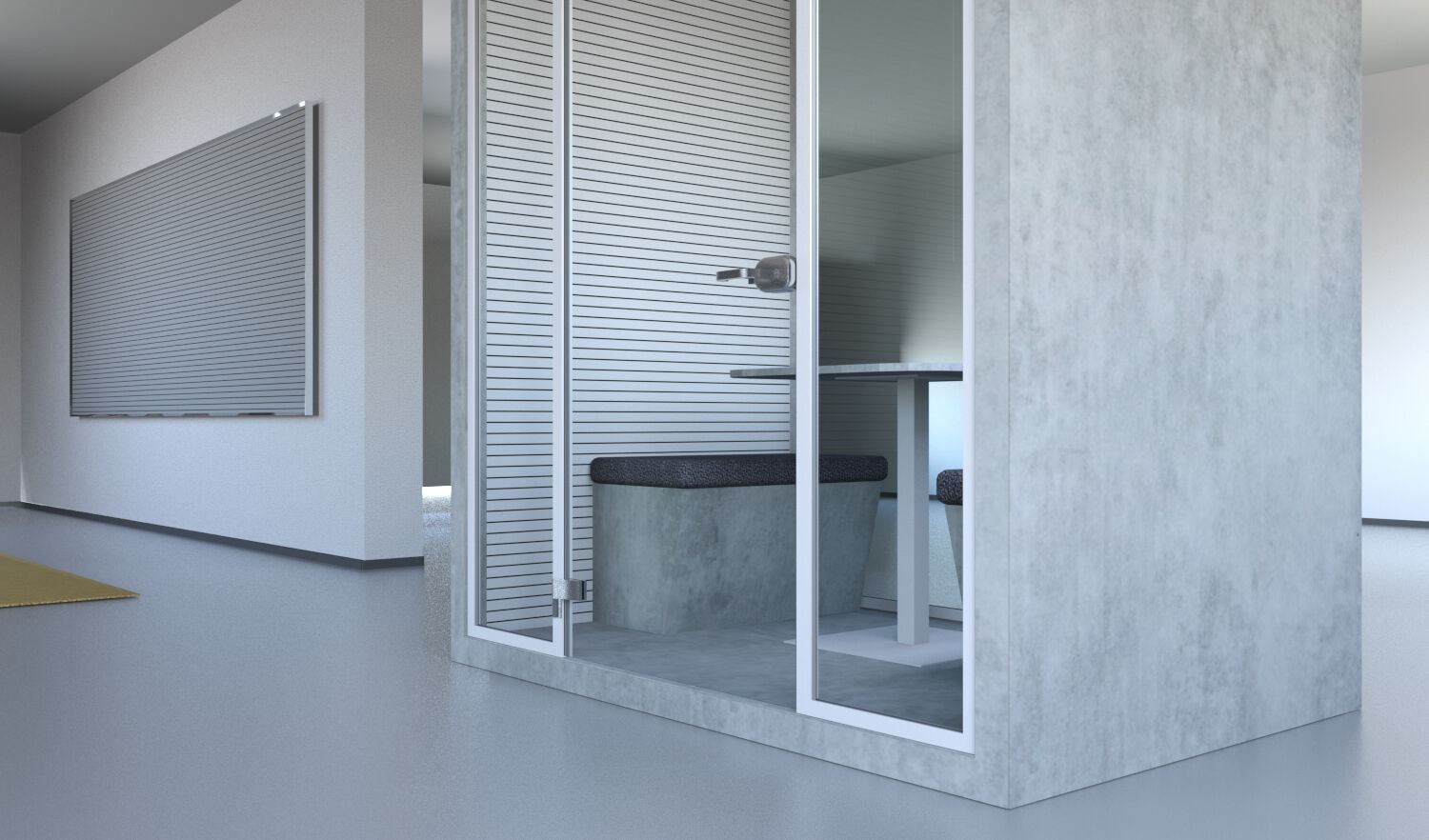 Многосторонняя акустическая офисная кабина со встроенным освещением Stefani Acoustic BOX ARCH-00095434 - Вид №2