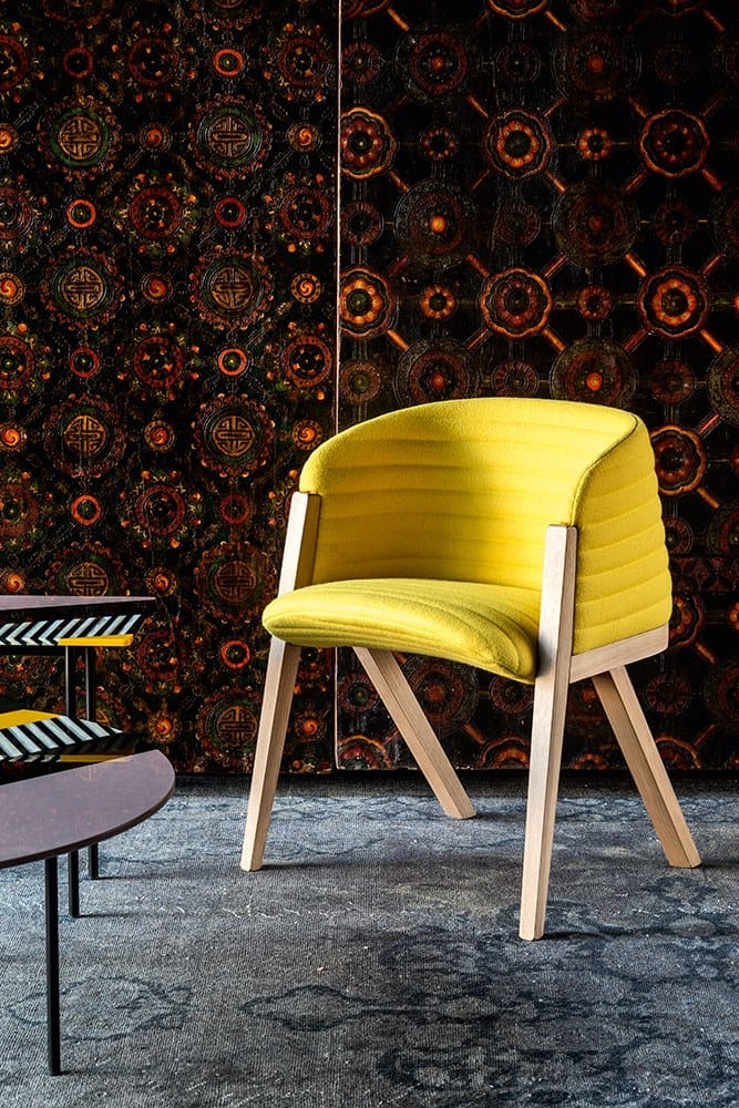 Мягкий стул с подлокотниками MOROSO Mafalda ARCH-00077593 - Вид №5