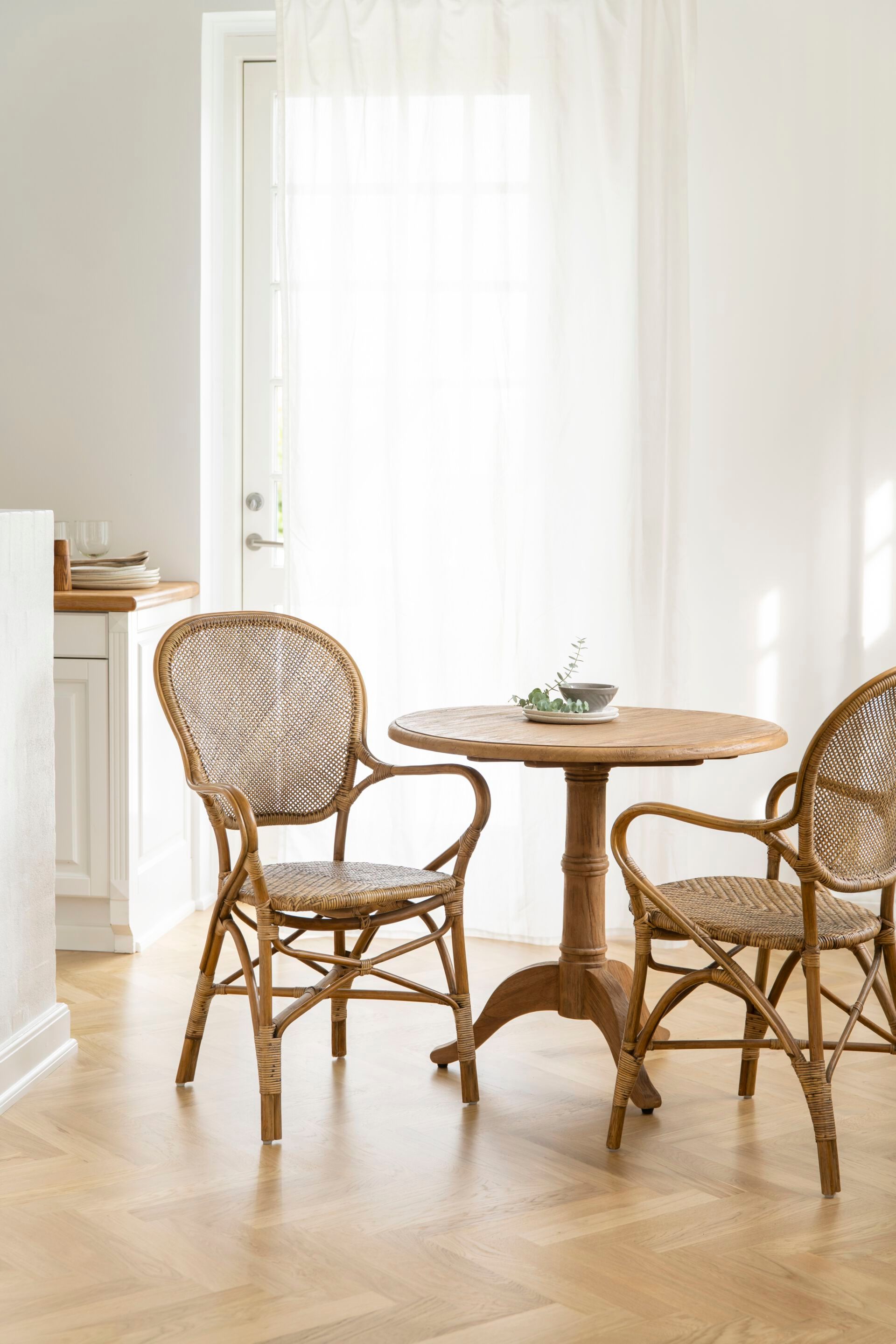 Ротанг медальон стул с подлокотниками Sika Design Originals ARCH-00138955 - Вид №1