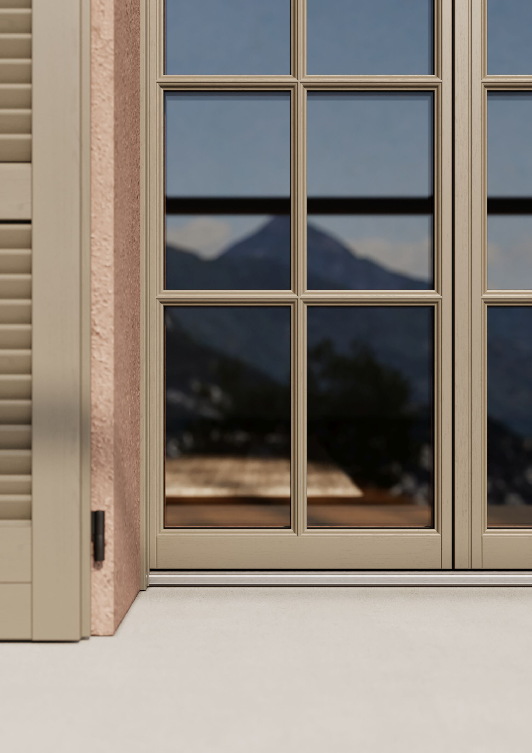 Минимальное деревянное окно Impronta X-TRIM ARCH-00038399 - Вид №6