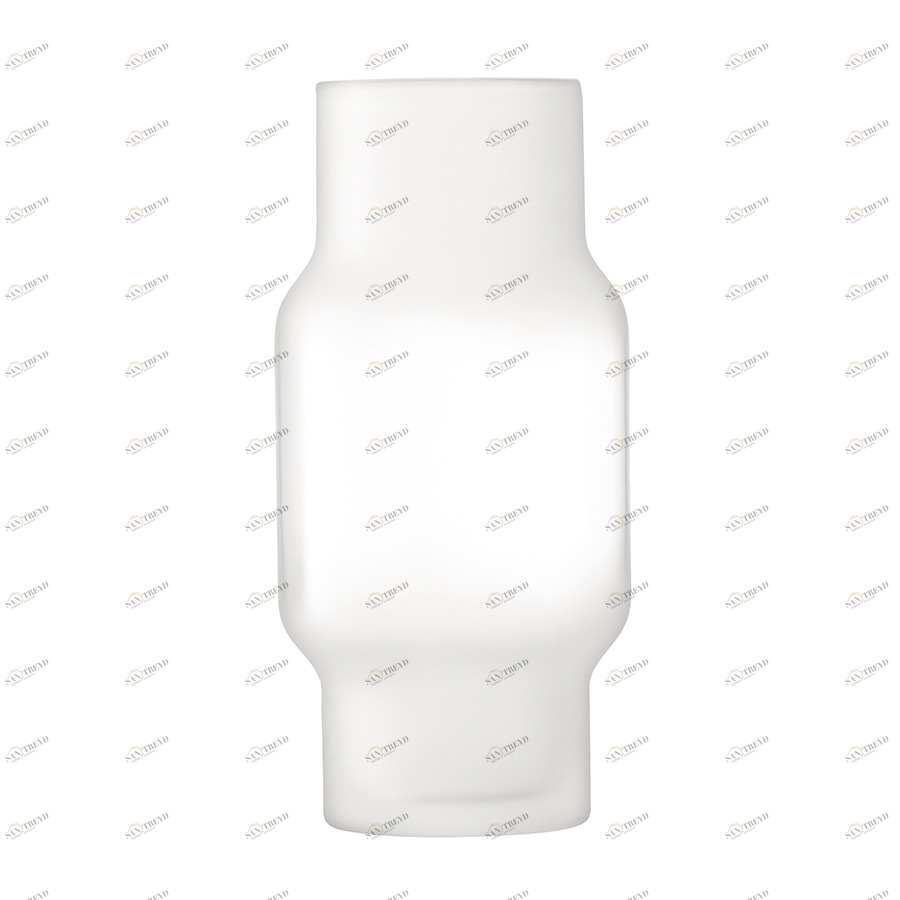 Ваза стеклянная белая 30 см Mist LSA INTERNATIONAL ДИЗАЙНЕРСКИЕ 00-3880712 Белый 