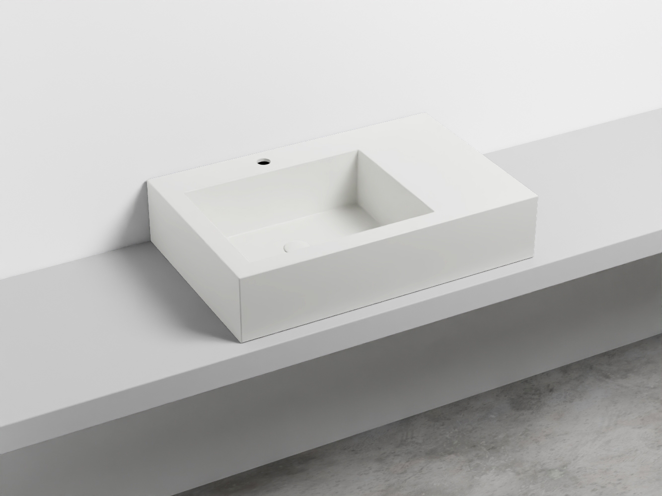 NALAMSX-TL Керамическая раковина с 1-им отверстием, чаша слево cielo I Narcisi Ceramica Cielo