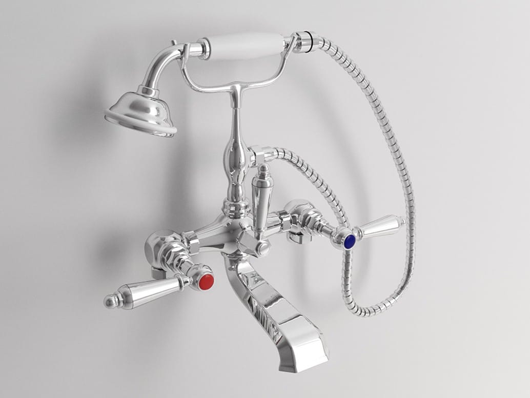 Смеситель для ванны с 2 отверстиями с ручным душем Park Avenue Caruso ARCH-00058198