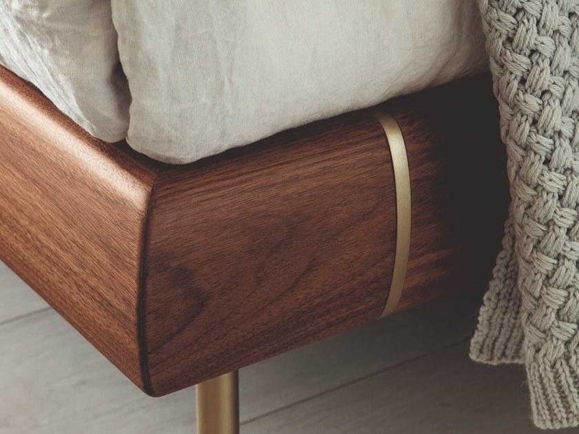 Porada Деревянная кровать со встроенными прикроватными тумбочками Eighteen sun-id-1509630 - Вид №1