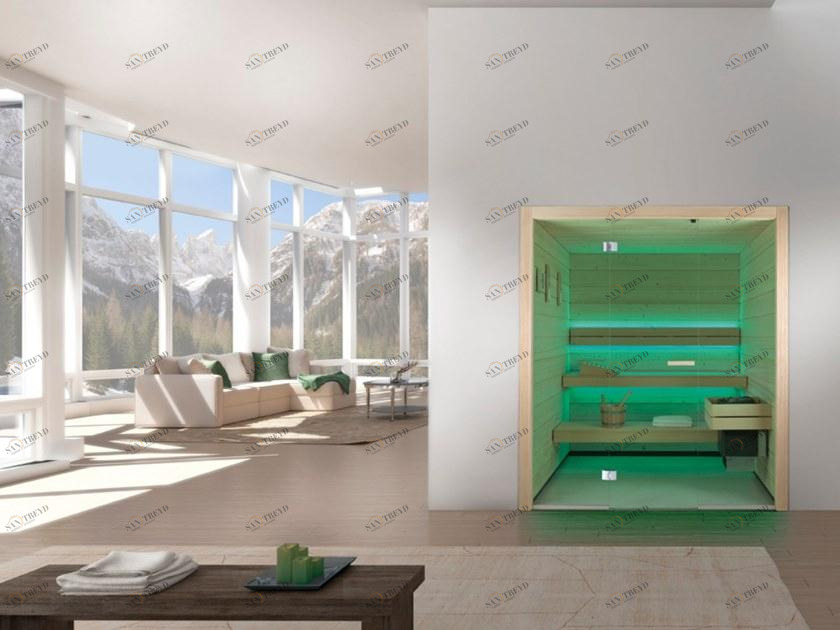 CARMENTA Финская сауна с хромотерапией sun-id-1358320