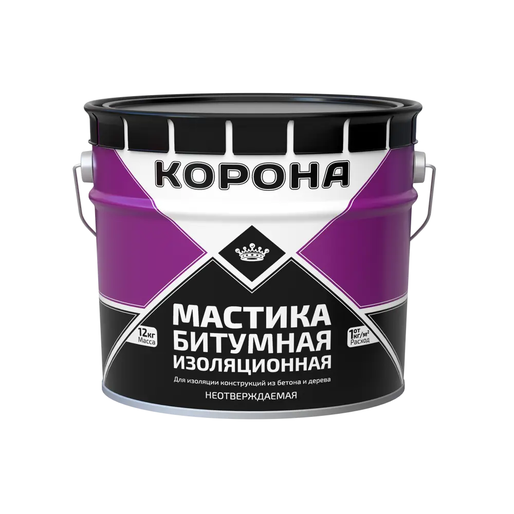Мастика битумная Корона 12 кг 82325554 STLM-2047442