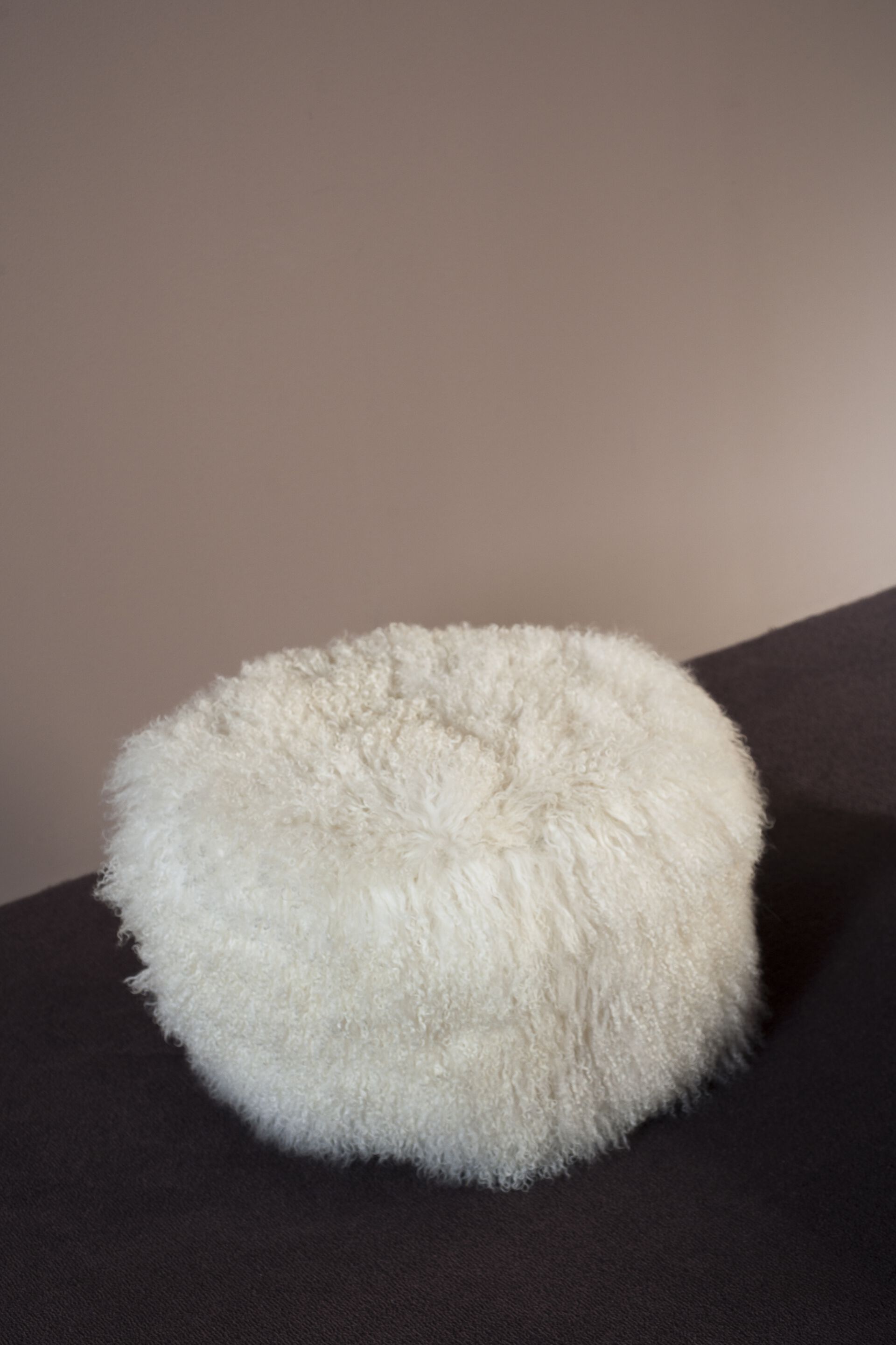 Круглый кожаный пуф Baxter Anais ARCH-00076576 - Вид №6