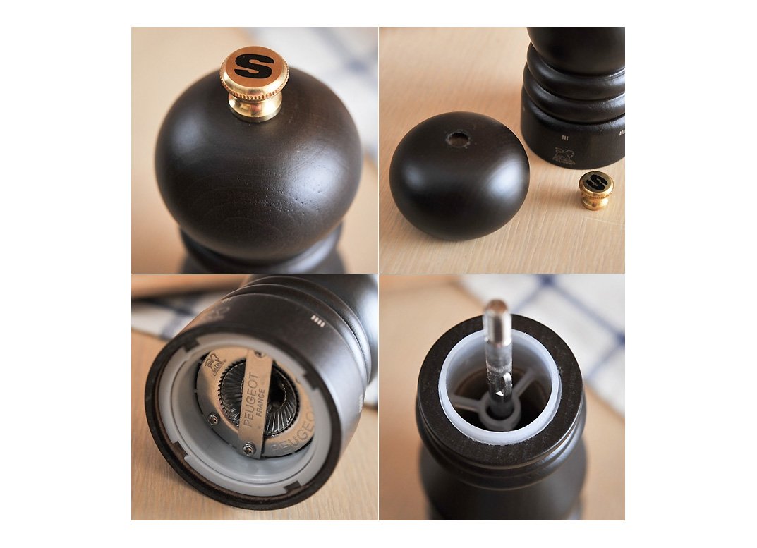 Мельница для соли черная 12 см Paris PEUGEOT ДИЗАЙНЕРСКИЕ 00-3952145 Черный  - Вид №2