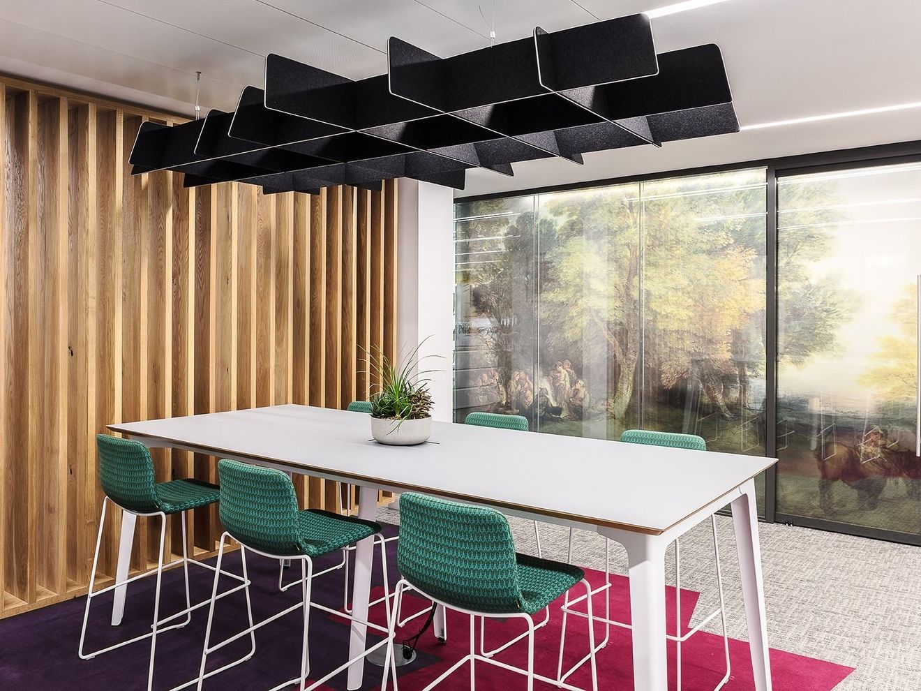 Подвесная акустическая панель BuzziSpace BuzziGrid ARCH-00079298