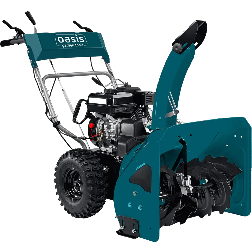 Бензиновый снегоуборщик OASIS SM7L/61K с дальностью выброса 12 метров 89231610 STLM-0955820