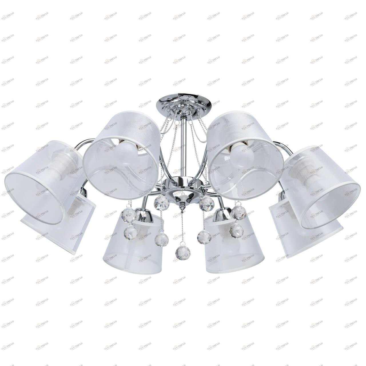 Потолочная люстра De Markt City Лацио 103012408 DE MARKT ЛАЦИО 220149 Белый