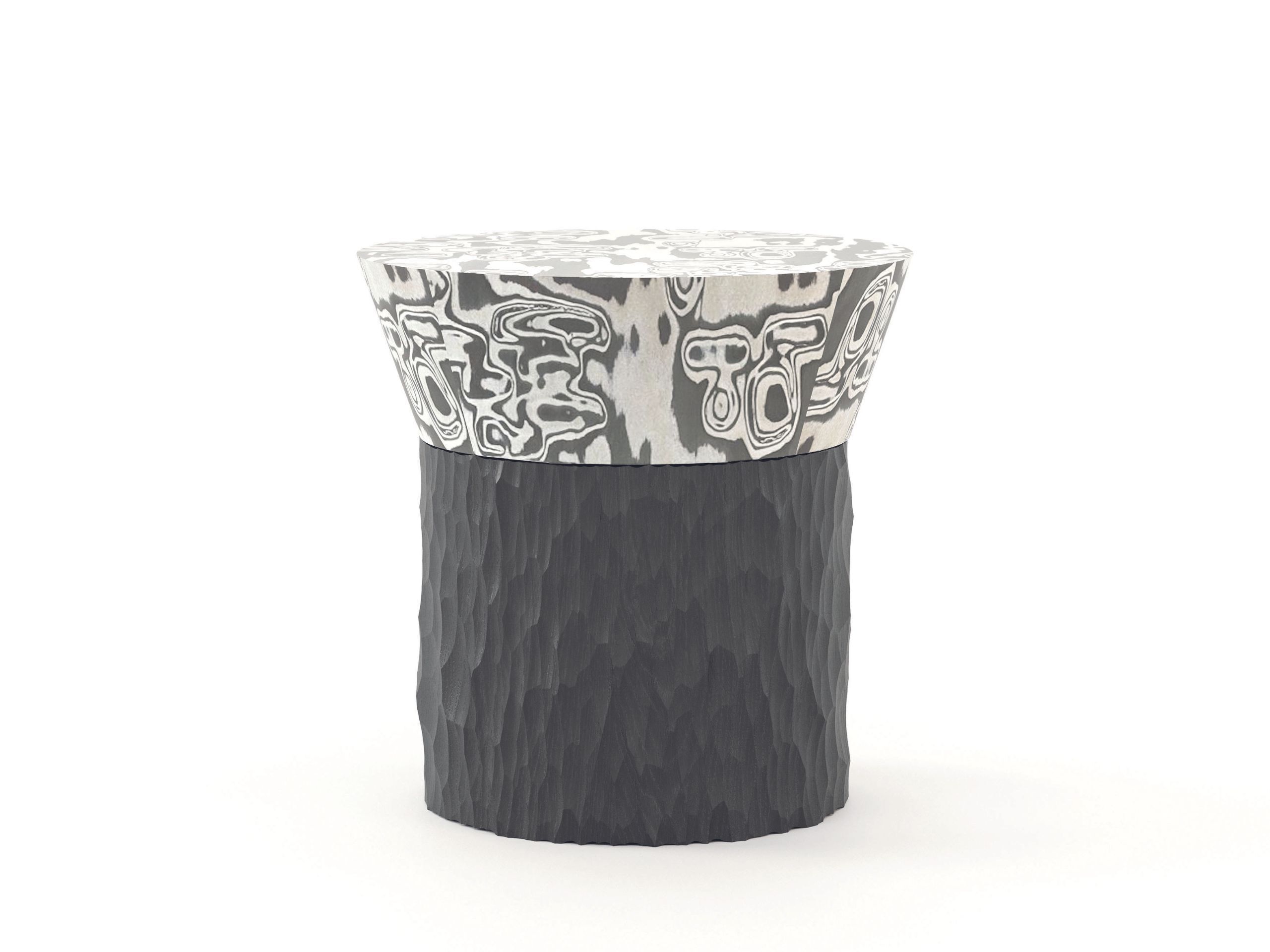 Круглый деревянный журнальный столик Stylish Club Toro ARCH-00037259