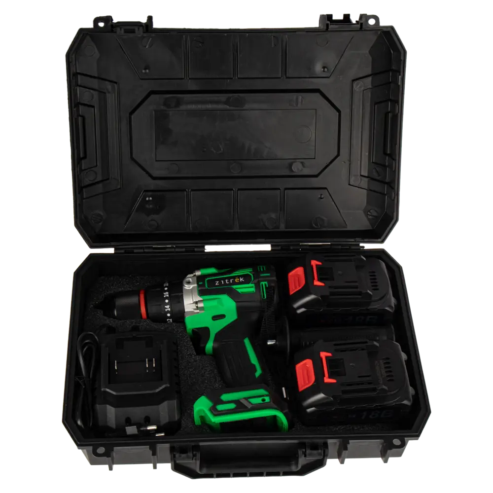 Аккумуляторная дрель-шуруповерт Zitrek Green Impact 18В с ударным механизмом 89372991 STLM-0840775 - Вид №3