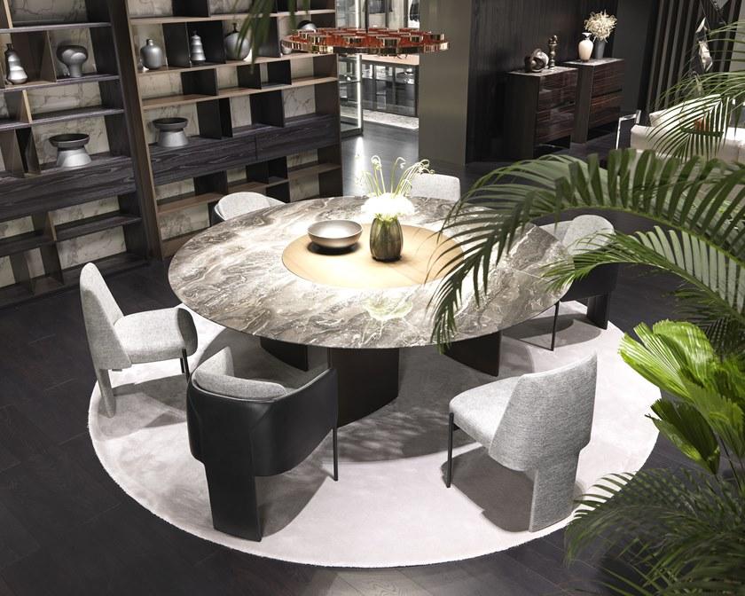 MisuraEmme Стул из мягкой ткани Misuraemme sun-id-1479483 - Вид №6