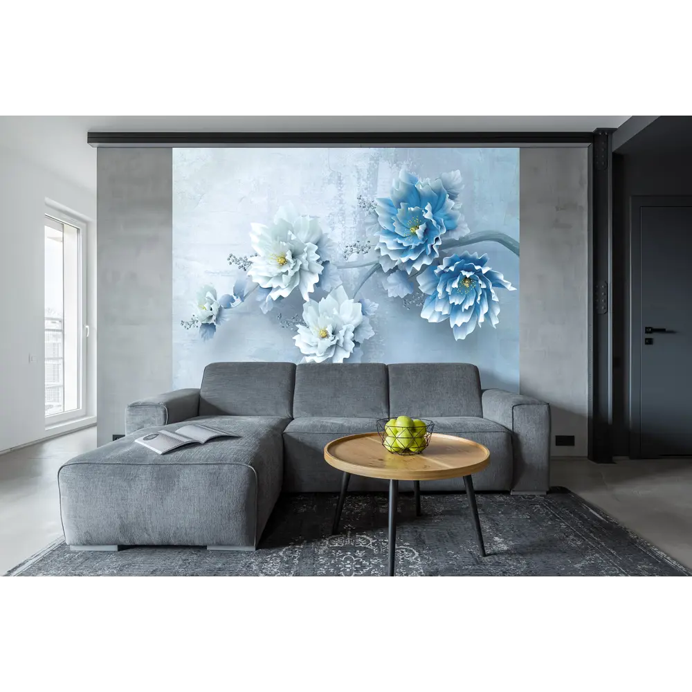 Фотообои Утонченная флористика флизелиновые, 300x270 см, L13-255 FBRUSH 3D FLIZART STLM-2068274 - Вид №2