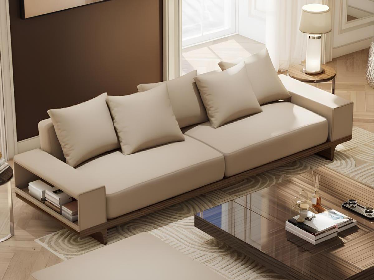 Диван с журнальной стойкой на 3 места HUGUES CHEVALIER SACH ARCH-00146700