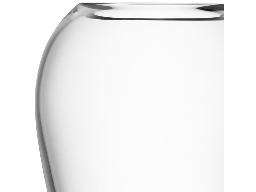 Ваза округлая прозрачная 25 см Flower LSA INTERNATIONAL - 253352 Прозрачный  - Вид №4