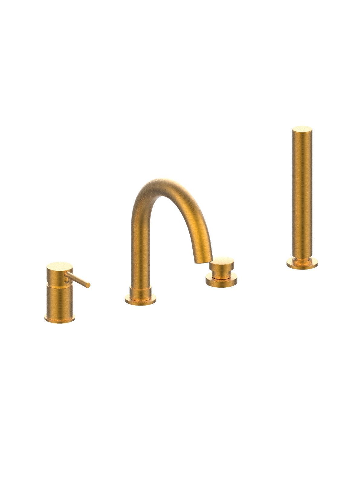 Встраиваемый смеситель для ванны с ручным душем Rubinetterie Frattini Pepe XL ARCH-00092637 - Вид №9