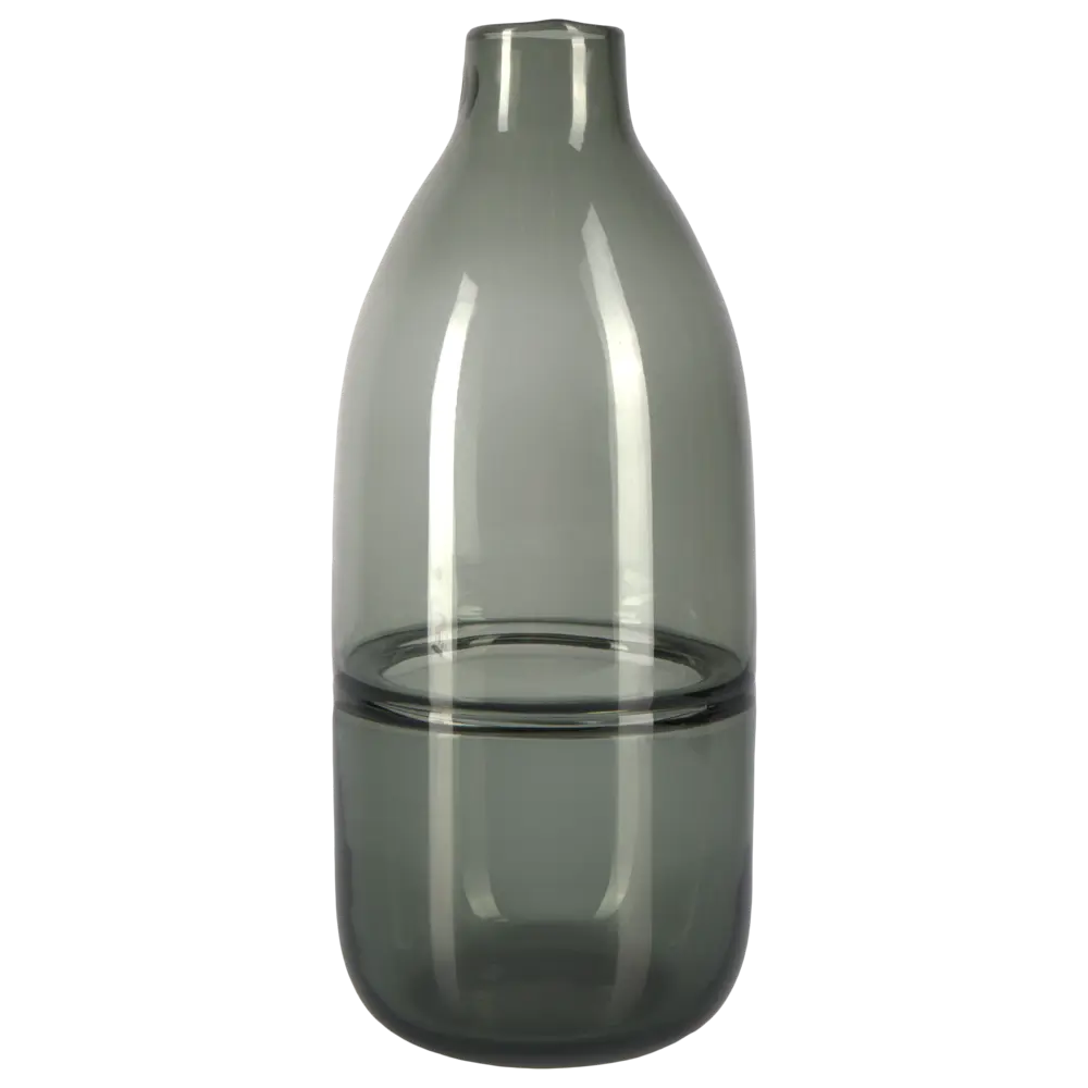 Ваза Line Shine VST-0232 стекло серая 30 см Atmosphera STLM-2018566