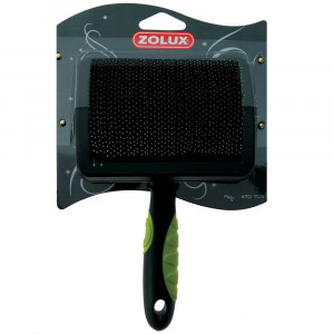 Т0040342 Пуходерка с каплей большая салат. ручка ZOLUX