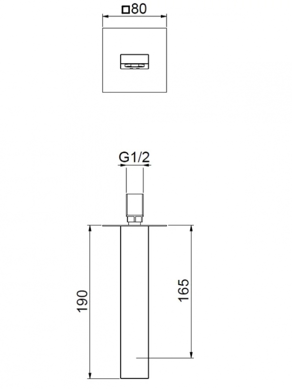 AC0327740 Излив , белый Webert #VALUE!  - Вид №1