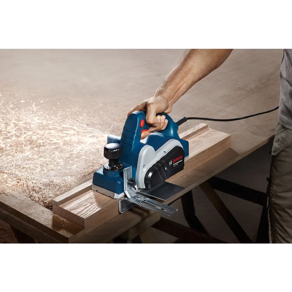 Рубанок сетевой Bosch GHO 6500 0601596000, 650 Вт, 82 мм BOSCH PROFESSIONAL STLM-2063035 - Вид №8