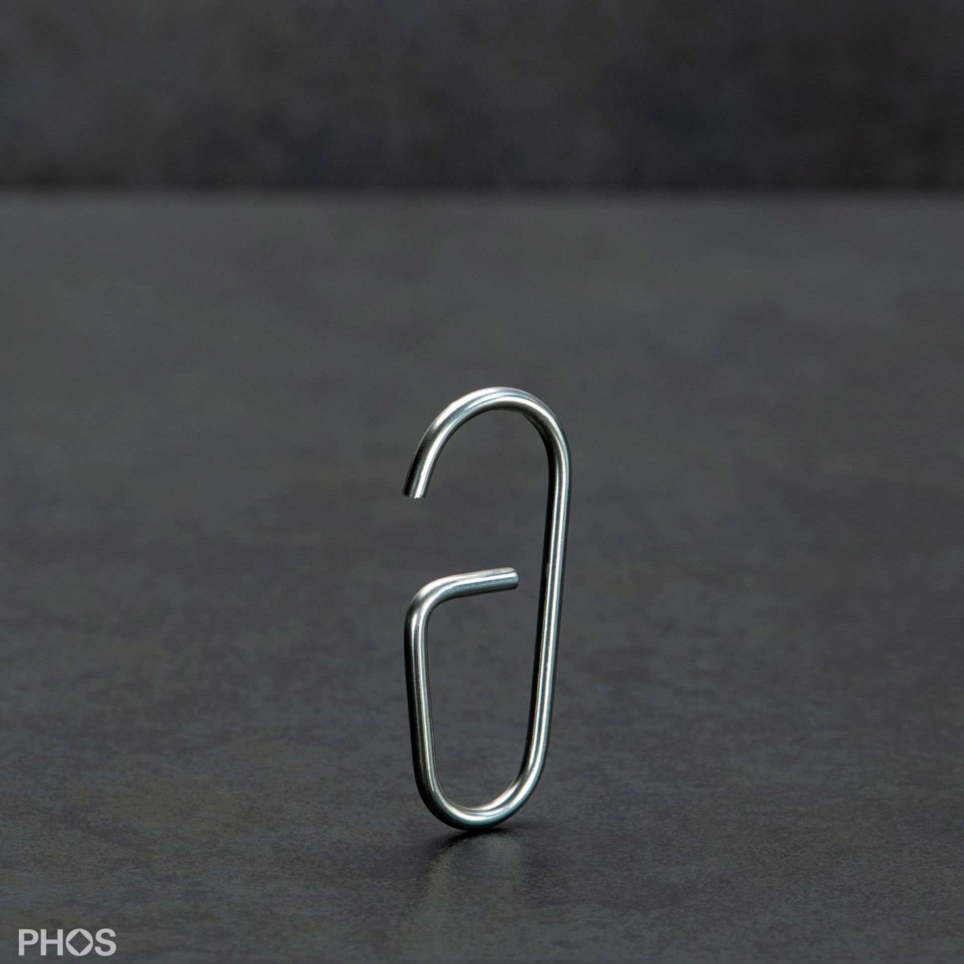 HKDSet10 Проходные крючки для штор, набор из 10 шт. для стержня ø12 мм PHOS 