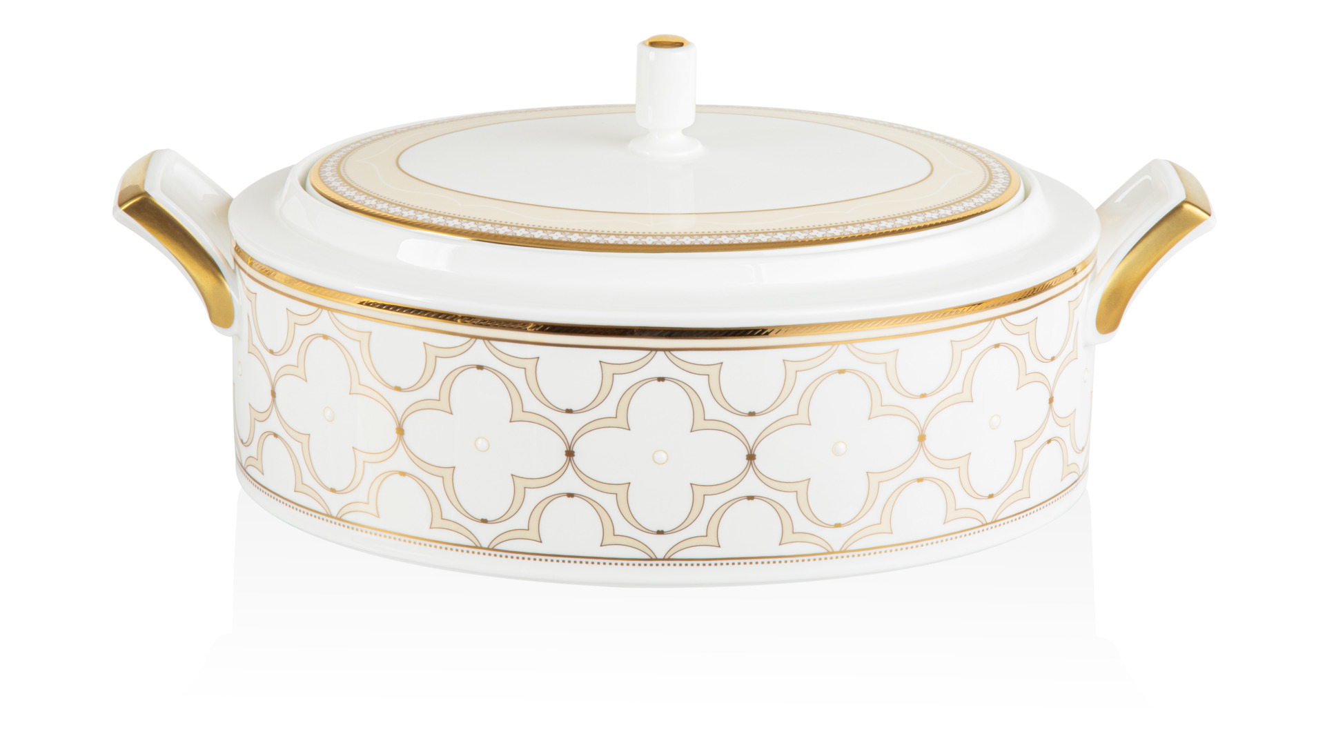 10657438 Noritake Сервиз столовый Noritake Трефолио,золотой кант на 6 персон 26 предметов, фарфор Фарфор костяной  - Вид №11